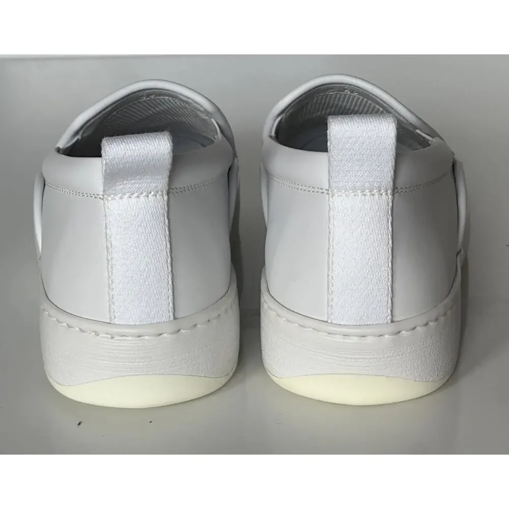 Bottega Veneta Rubber Sole Calf Leather Optic White Shoes 7 US 578303 9122 NIB